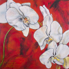 Orchidée du bouquet Paul-Andé Côté - Artiste Peintre : Orchidée du bouquet