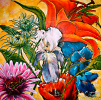Un bouquet d'amour Paul-Andé Côté - Artiste Peintre : Un bouquet d'amour