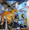 La Chambre de Rock Paul-Andé Côté - Artiste Peintre : La Chambre de Rock