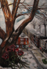 Rose de Janvier Paul-Andé Côté - Artiste Peintre : Rose de Janvier